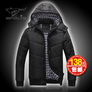  促销 七匹狼男装 正品七匹狼男士羽绒服 七匹狼羽绒服男正品清仓