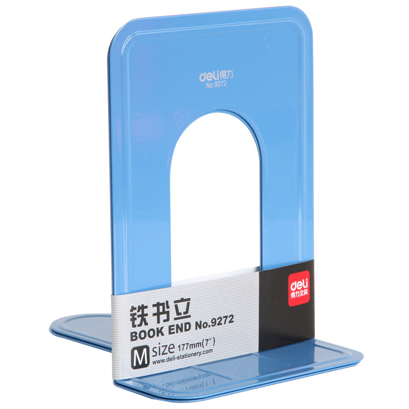 Deli Stationery Office Supplies 9272 Iron books 7-inch Office books Bookend Iron bookshelf Book byin the Electronic Dictionary/Electronic paper book/Stationery , Shelves/Display items , Bookend/Reading frame category - from Buy2taobao.com to provide professional Taobao agent buy service