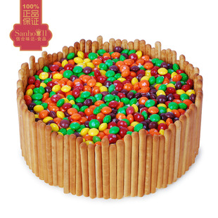  【信合味达】彩虹糖 最流行的个性生日蛋糕 提前预订限温州瑞安