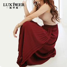 装正品短裙2013春夏款时尚黑色裤裙半身裙荷