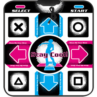 Hyatt new listing step Chinese computer dance mat 11mm thick double PK get 14 games