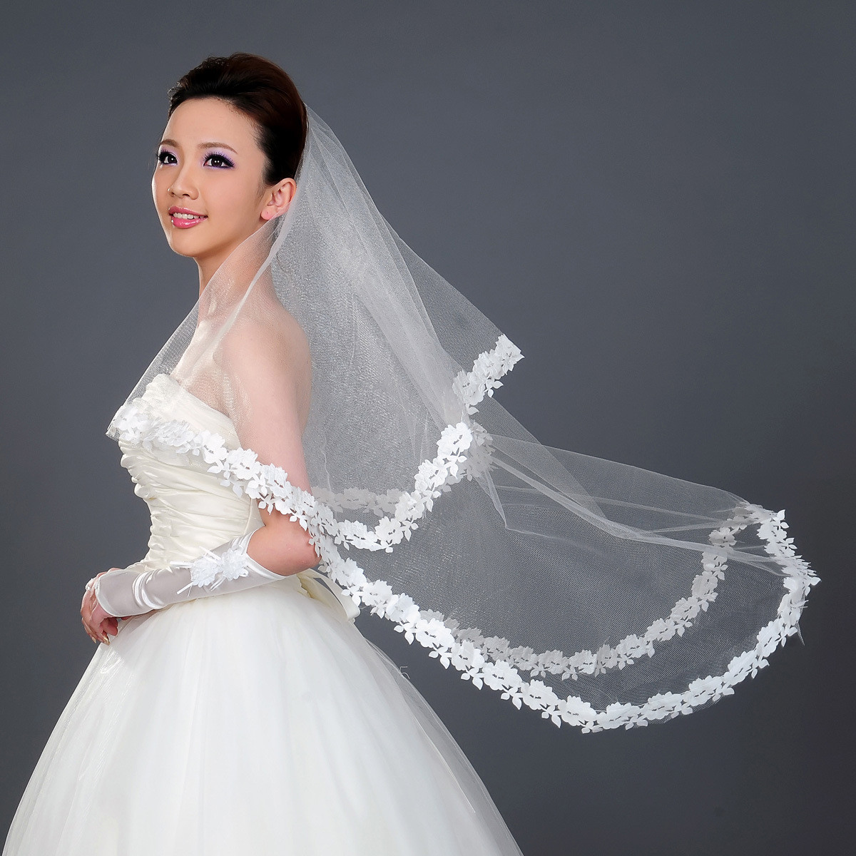 1.5 lace Headdress Korean bride Headdress Wedding dress Headdress Manufactor Direct selling bride Headdress wholesalein the Accessories/Leather belt/Hat/Muffler , Wedding dress accessories , Veil category - from Buy2taobao.com to provide professional Taobao agent buy service