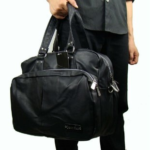  男士手提单肩包背包学生休闲仿牛皮包包韩版运动包潮款男包