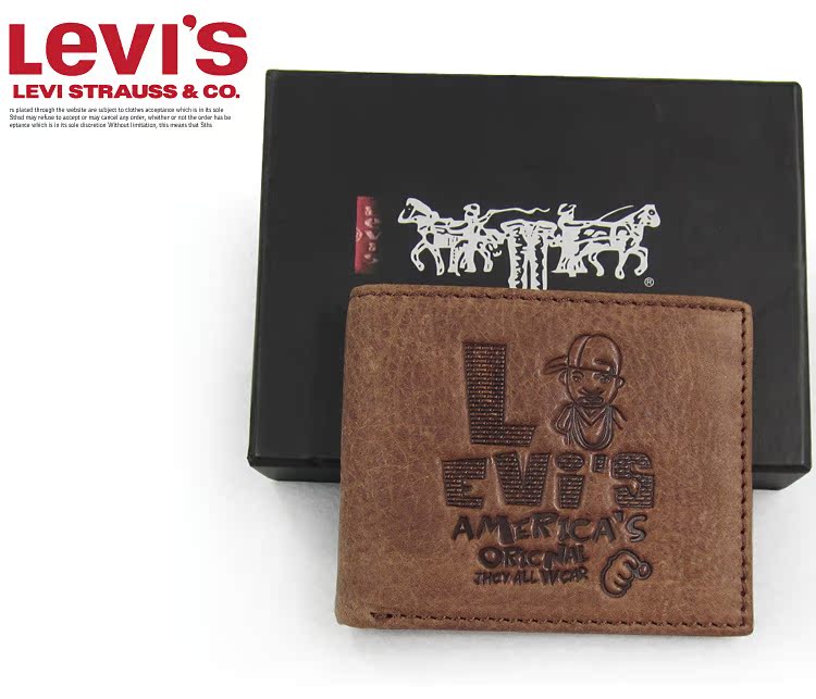2013正品超薄简约 Levi's/李维斯钱包 HH801男士横款时尚牛皮钱包 2013正品超薄简约 Levi's/李维斯钱包 HH801男士横款时尚牛皮钱包