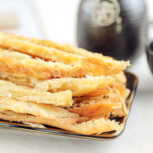  壹号零食 黄油烤鱿鱼条/鱿鱼丝--经典无敌味 日式鱿鱼条200g