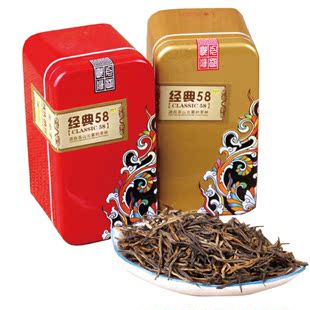  凤合堂 云南滇红58经典 凤庆 松针 里条红茶 礼品 特级功夫茶