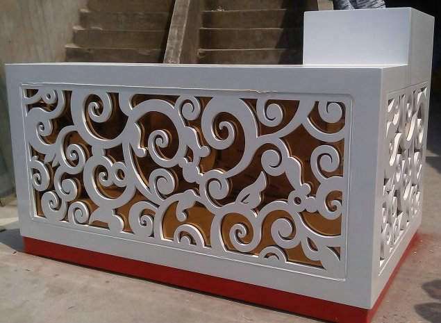 可定做收银台前台美容院前台收银台服装店收银