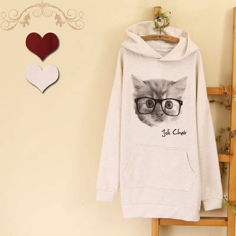 时尚学院风猫咪头像...