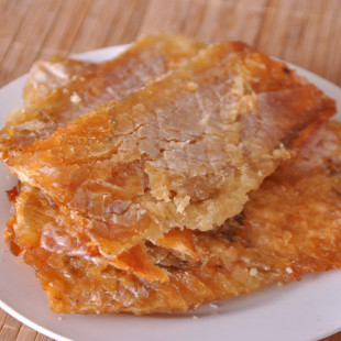  海鲜即食零食 日式芝麻烤黄金鱼片 香鱼片  鱼干 喷香