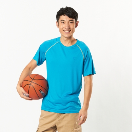 乔丹官方旗舰店正品 男运动服 男轻透超薄短袖