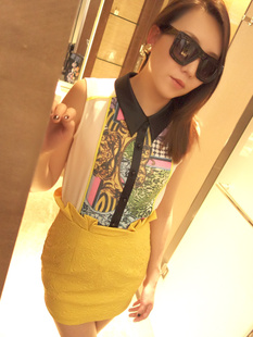  soulmix夏季糖果色包臀裙女一步短裙韩版高腰半身弹力裙子