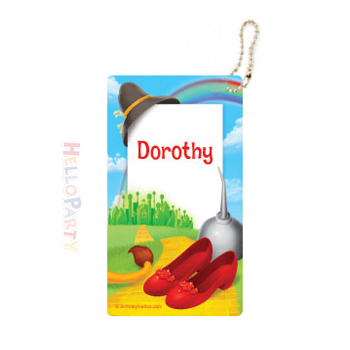 Bag hanging Name Lose party gift The Wizard of Oz Luggage tagin the Toy/Childs/Puzzle/Building block/Model , Bags for children/Backpack/Bags , Trunk/Storage box category - from Buy2taobao.com to provide professional Taobao agent buy service