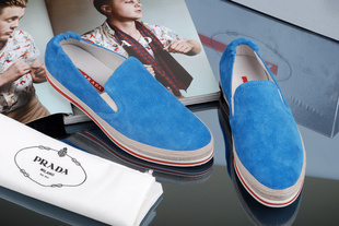  PD男鞋夏季新款磨砂皮时尚潮流日常休闲鞋男士板鞋英伦套脚懒人鞋