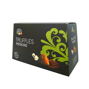  【比利时进口食品】Truffles德菲丝松露巧克力开心果仁400g