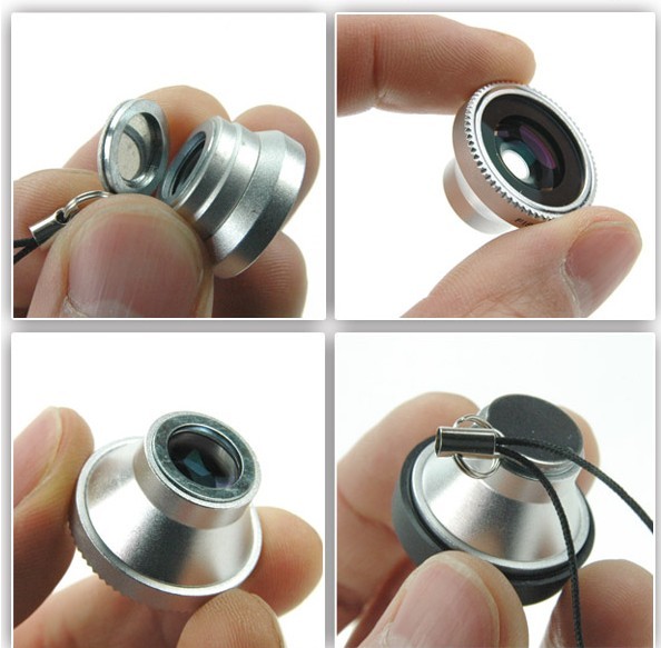 iPhone4手机通用蓝膜广角微距摄像新品 现货