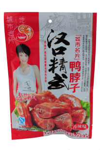  【汉口精武旗舰店】220g 精脖鸭脖子 武汉特产 真空包装 满包邮