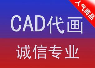 CAD代画|制图|化工流程图布置图|代画cad图|施