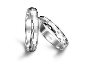  特价419/克徕帝 官方正品PT950铂金戒指结婚对戒 指环 繁星 计价