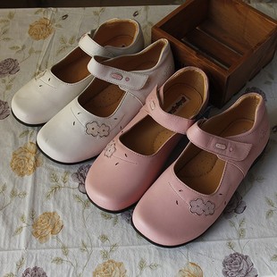  春季新品公主单鞋女童童鞋儿童皮鞋PU魔术贴舒适韩版潮GZ016