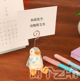 zakka仰望星空小動物留言夾 明信片夾 照片夾 動物擺件便簽夾在類目 電子詞典/電紙書/文化用品, 收納/陳列用品, 便條夾/照片夾中 - 來自Buy2taobao.com提供專業的淘寶代購服務