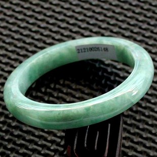  A货翡翠手镯天然老坑满绿色翡翠玉镯子带国家级证书多款假一罚万