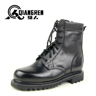  3515强人正品 新款高帮军靴BA8-003真皮户外靴 工装军靴 男单靴