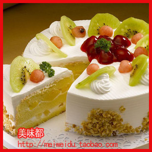  美味都 果缤纷 品牌新鲜水果沈阳手工生日蛋糕定制市区免费配送