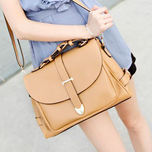 韩版时尚复古包单肩...