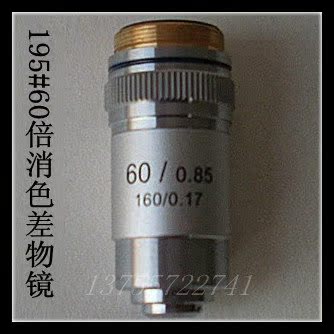 物镜 显微镜195#60倍消色差物镜 光学显微镜头双目 生物学生镜头|msdalam kategori Toy/bayi/teka-teki/blok bangunan/model, pembelajaran/eksperimen/lukisan alat tulis, Eksperimen Sains - dari Buy2taobao.com untuk memberikan perkhidmatan ejen Taobao profesional membeli