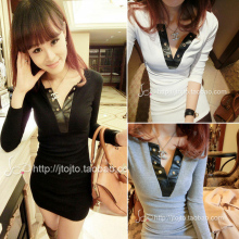 Кожаная куртка AW installed new fashion Кожаная куртка AW installed new fashion
