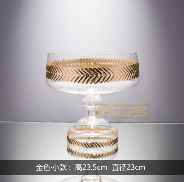 德国订单22K金色纯手工摹刻水晶玻果盘璃花瓶花插风灯储物罐在类目 餐饮具, 餐具, 果盆/果盘/果篮中 - 来自Buy2taobao.com提供专业的淘宝代购服务
