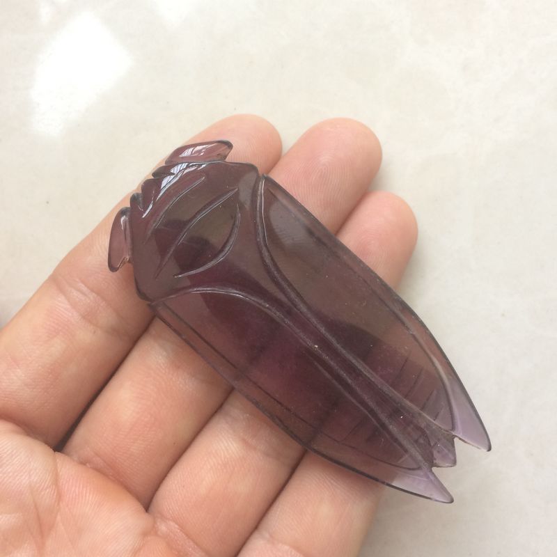 古董古玩杂项 老水晶蝉吊坠 紫色水晶 汉八刀 一鸣惊人 收藏品在类目 饰品/流行首饰/时尚饰品新, 项坠/吊坠中 - 来自Buy2taobao.com提供专业的淘宝代购服务