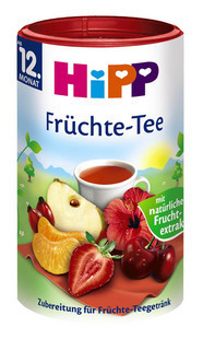  四皇冠 德国 HiPP有机天然水果茶12个月起 清热解毒 补充VC 3925