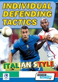 个人防守战术 - 足球意大利风格的学院训练课程
