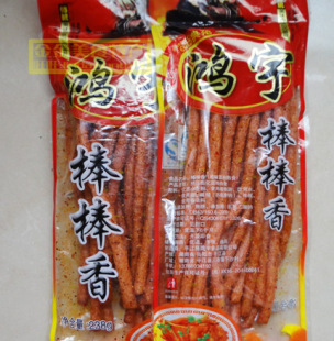  鸿宇棒棒香 湖南特产辣条 湘味面粉熟食 香辣味湖南平江特产 238g