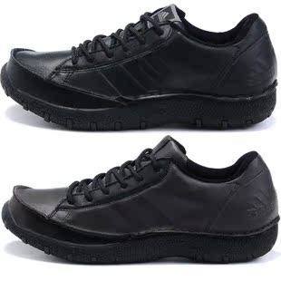  阿迪达斯牛皮新款男鞋休闲鞋运动鞋Adidas秋冬季真皮男款板鞋