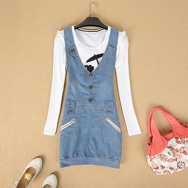 <em>少女装春季</em>新品青少年收腰韩版初高中学生显瘦