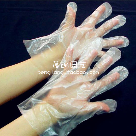 精品一次性手套 养花喷药配土手部防护透明食品级PE卫生 约100只|msdalam kategori penghantaran bunga/bunga simulasi/tumbuhan berkebun, Gardening Supplies, sarung tangan pelindung - dari Buy2taobao.com untuk memberikan perkhidmatan ejen Taobao profesional membeli