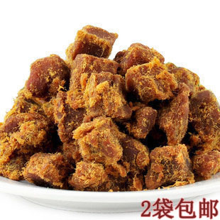  特产零食品盛美味牌XO酱烤牛肉干/牛肉粒250g特价2袋包邮