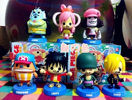 贼王 PLEX日版人鱼岛篇 PW摇头 乔巴 路飞 甚