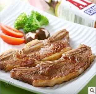  特价优惠 2份包邮 特级美式牛仔骨 原味牛排1000g 买就送酱包