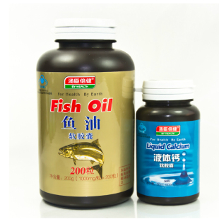  汤臣倍健 鱼油软胶囊200粒装 深海鱼油 【买1送1】