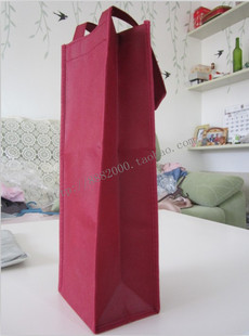  单支红酒冰酒包装 甜酒冰白袋子 加枫冰红葡萄酒无妨布袋 送礼袋