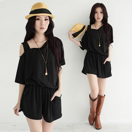 2014加肥加大码女装<em>连体短裤裙</em>胖mm夏季<em>新款</em>