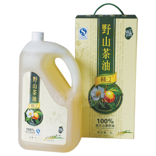  赣江野山茶油 物理压榨一级 纯茶籽油 茶花油 东方橄榄油 5L 包邮