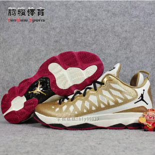  限量金币NIKE耐克AIR JORDAN CP3.VI保罗6 篮球鞋553533-705现货