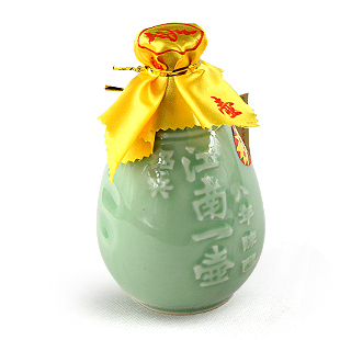  绍兴黄酒 江南一壶 八年陈375ml 清爽型瓶装酒 买5送一 包邮