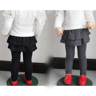  童装儿童女装春装新款韩版小孩衣服女童打底裤春秋裤裙裤子潮