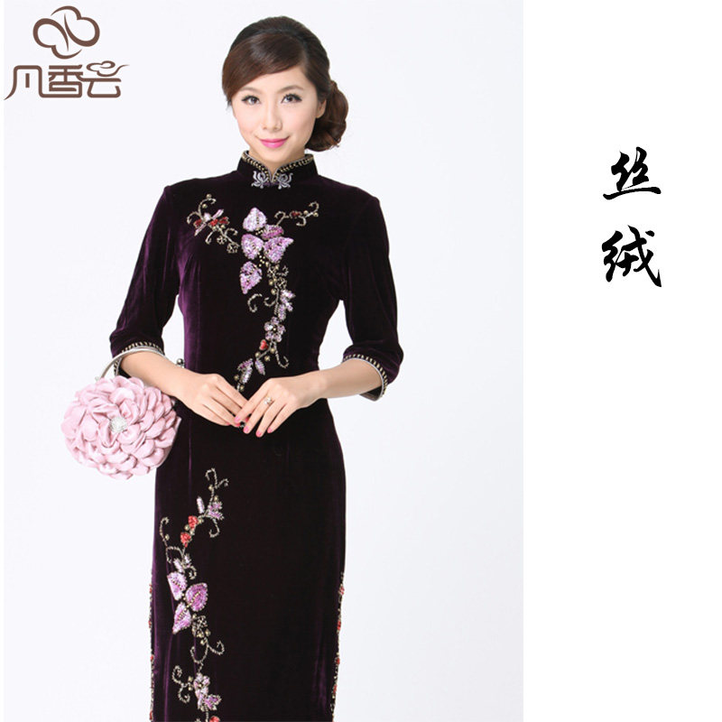 丝绒 旗袍 包邮,丝绒 旗袍 货到付款, 旗袍剧情介绍 