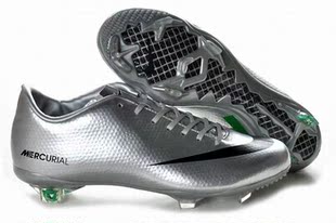  新款正品 NIKE耐克刺客9代碎钉银色 TPU碎钉平底 男子足球鞋